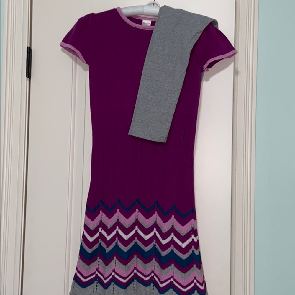 Gymboree size 10 sweater dress and leggings